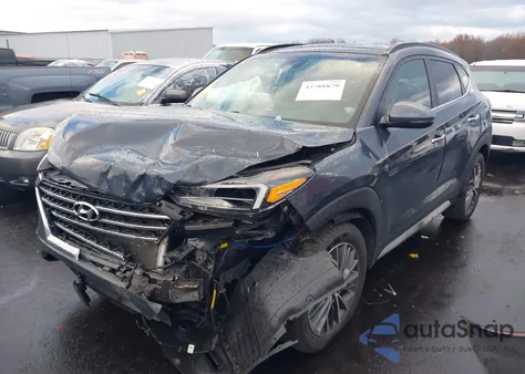 2021 Hyundai Tucson Ultimate из США, поврежденный, VIN KM8J3CAL4MU283535